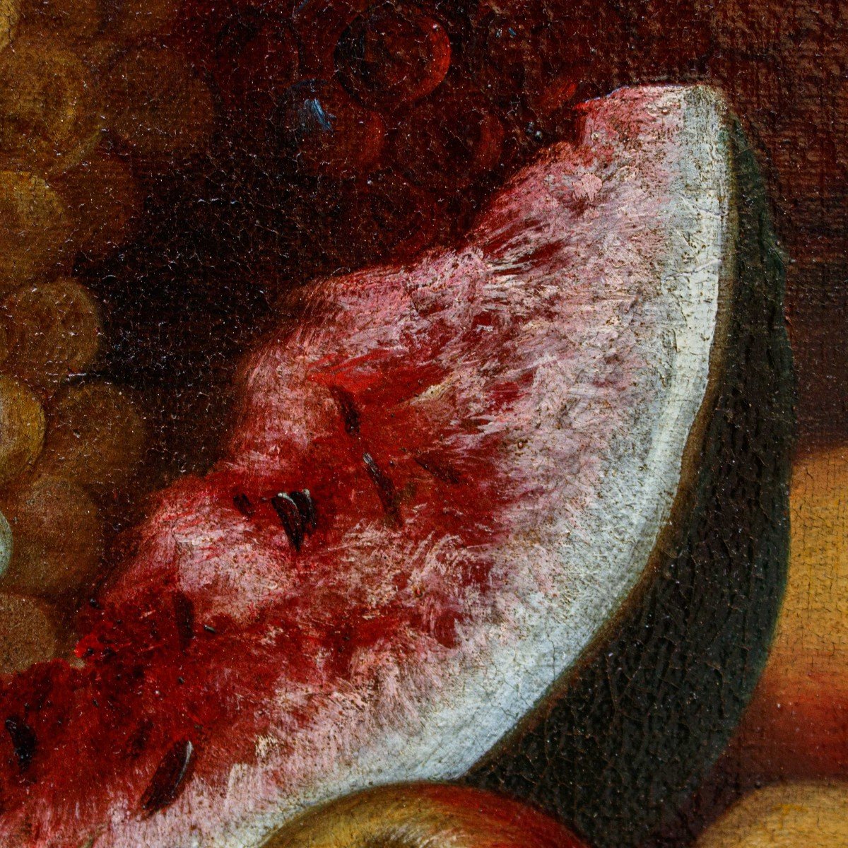 XVII secolo, Scuola Romana, Nature morte con frutta-photo-1
