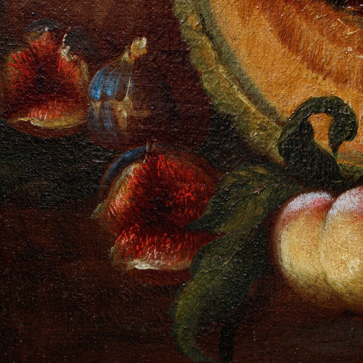 XVII secolo, Scuola Romana, Nature morte con frutta-photo-6