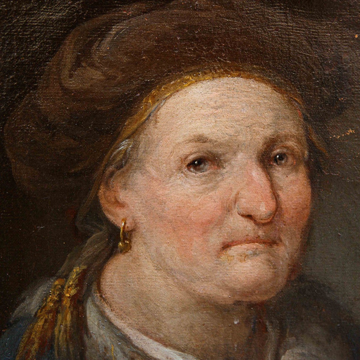 Giuseppe Nogari (1699 –  1763), Ritratto di anziana-photo-3