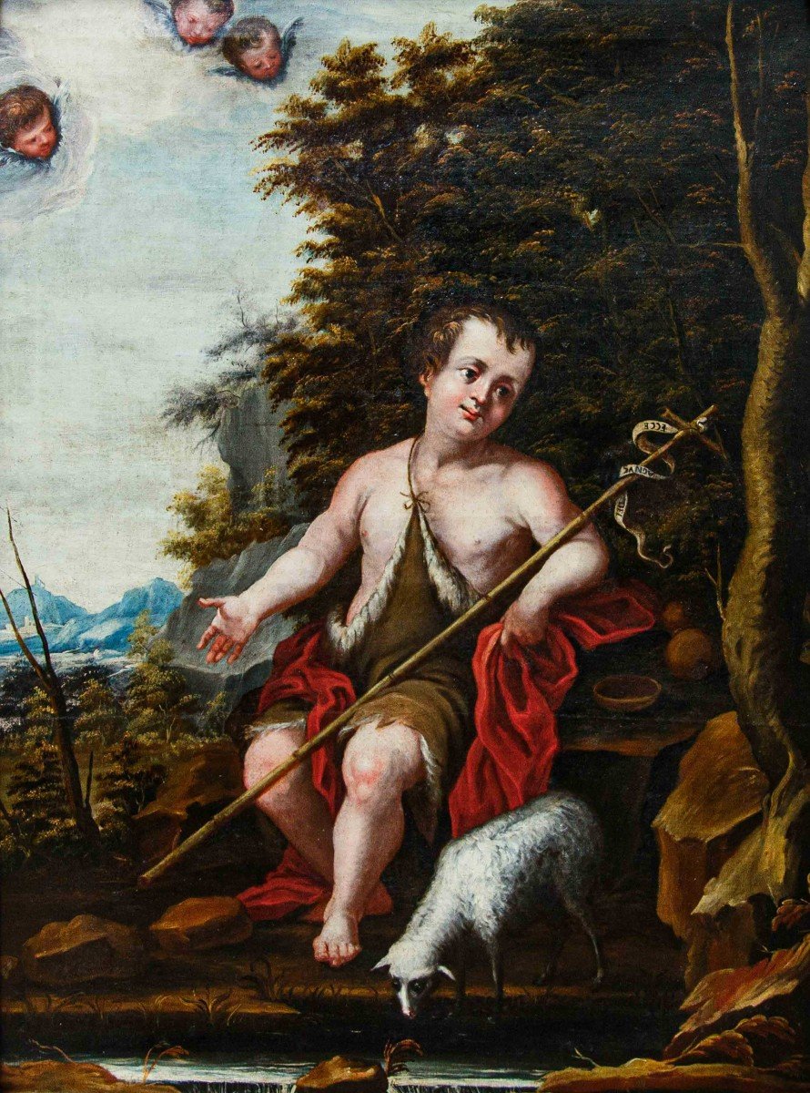 Scuola emiliana del XVII secolo, San Giovannino