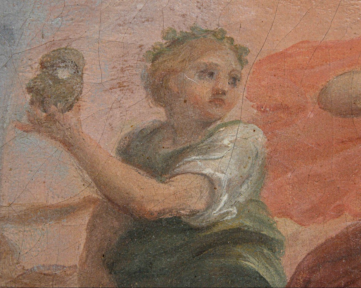 Apollo con allegoria della musica e segni zodiacali-photo-6