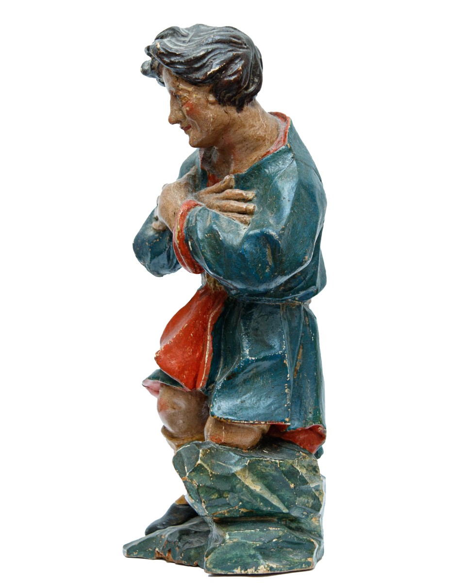 Napoli, XVIII secolo, Pastore di presepio-photo-2