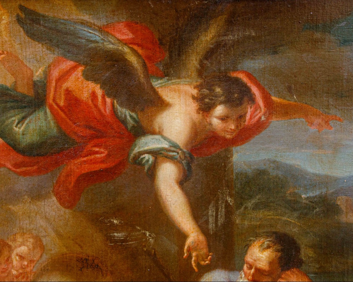 Paolo De Matteis (Piano Vetrale 1662 - Napoli 1728), attr., Sogno di Giuseppe-photo-3