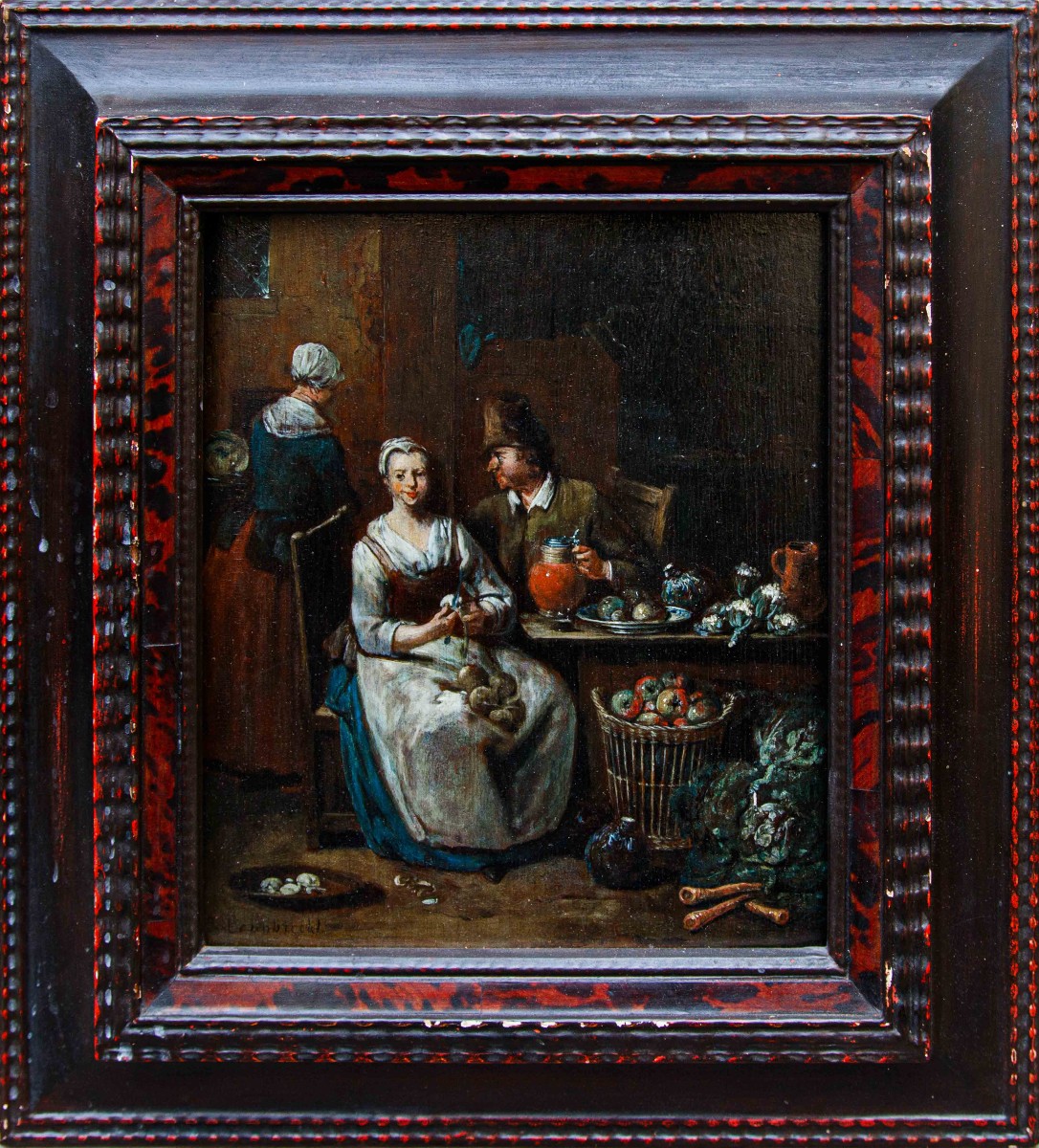 Jan Baptist Lambrechts (Anversa, 1680 – dopo il 1731), Nella cucina-photo-3