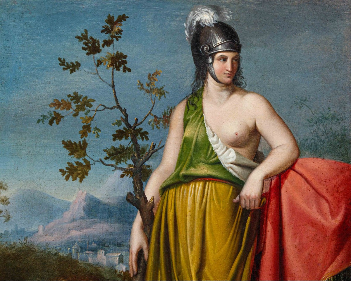 Giacomo Casa (Conegliano, 1827 - Roma, 1887), Allegoria di Venezia-photo-4
