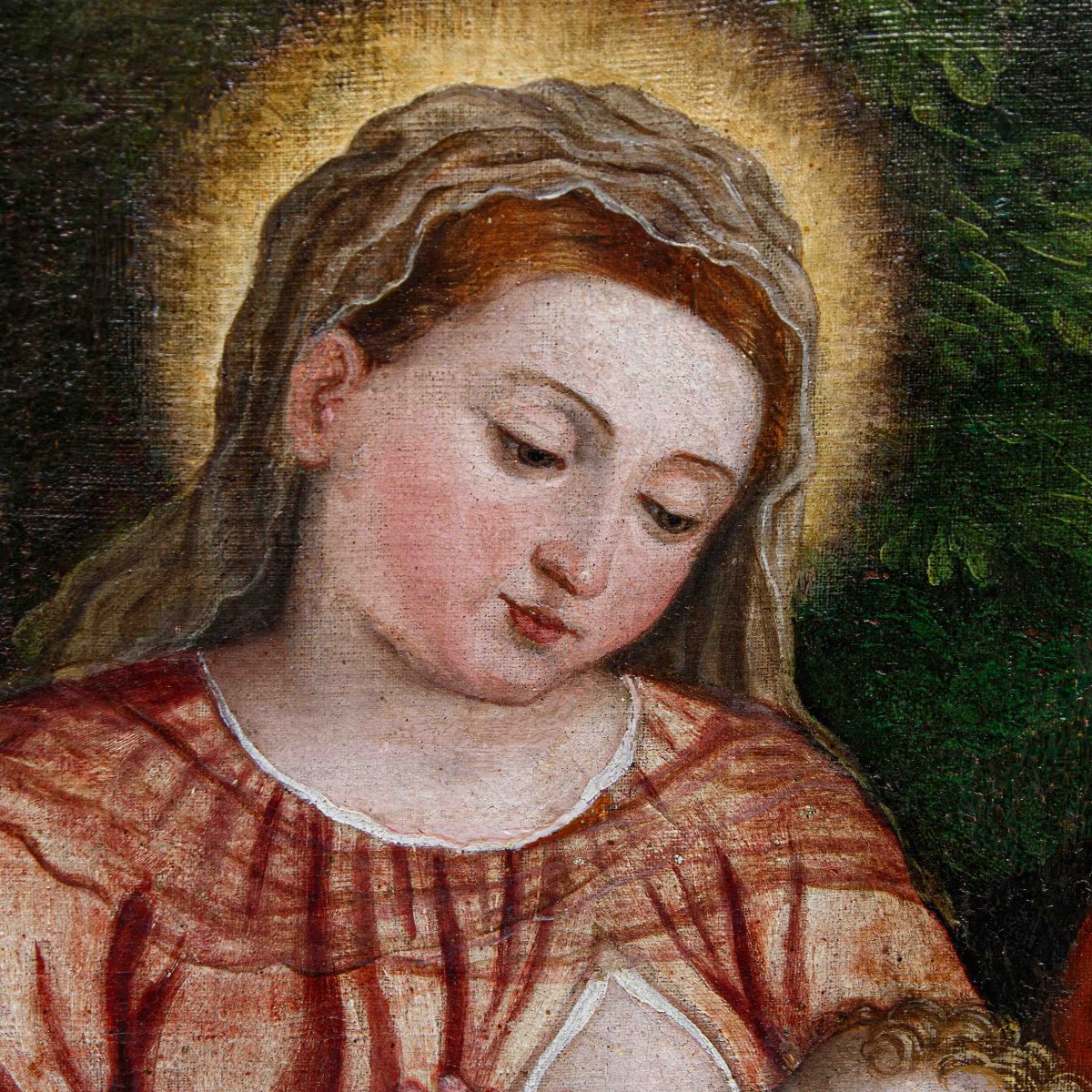 Polidoro de Renzi detto Polidoro da Lanciano (Lanciano, 1515 - Venezia, 1565), Sacra Famiglia-photo-3