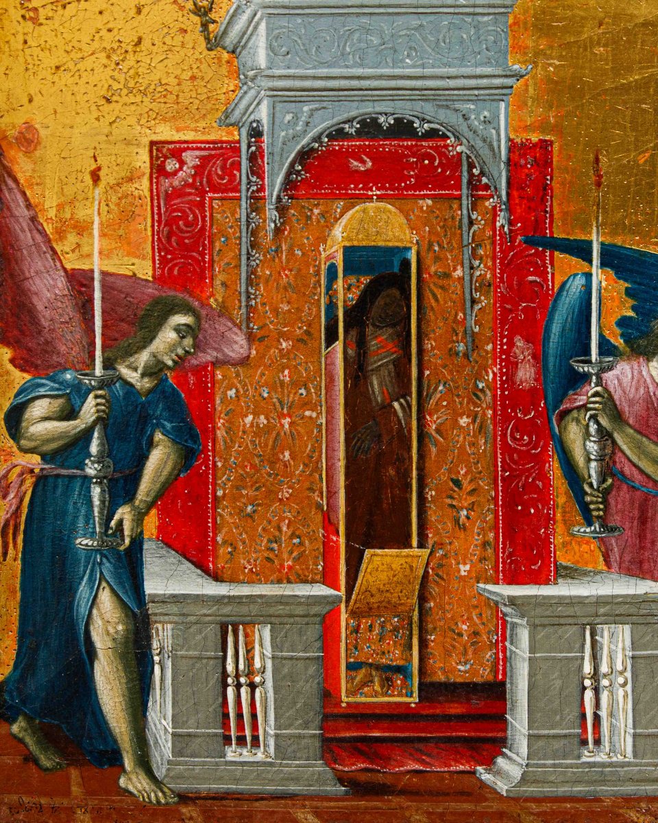 XVIII Secolo, Scuola russa, Icona raffigurante le reliquie di San Spiridione-photo-2