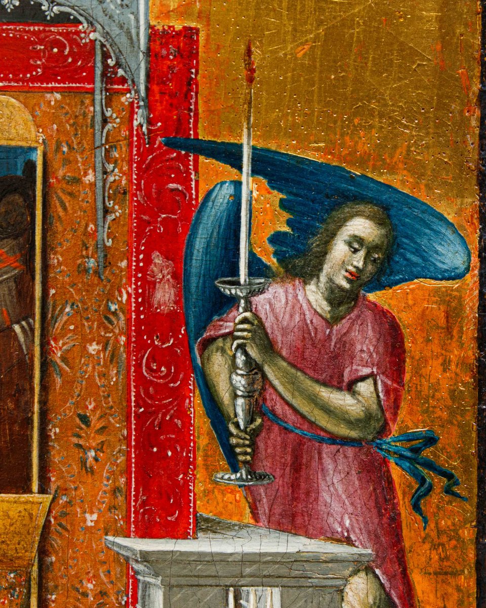 XVIII Secolo, Scuola russa, Icona raffigurante le reliquie di San Spiridione-photo-4