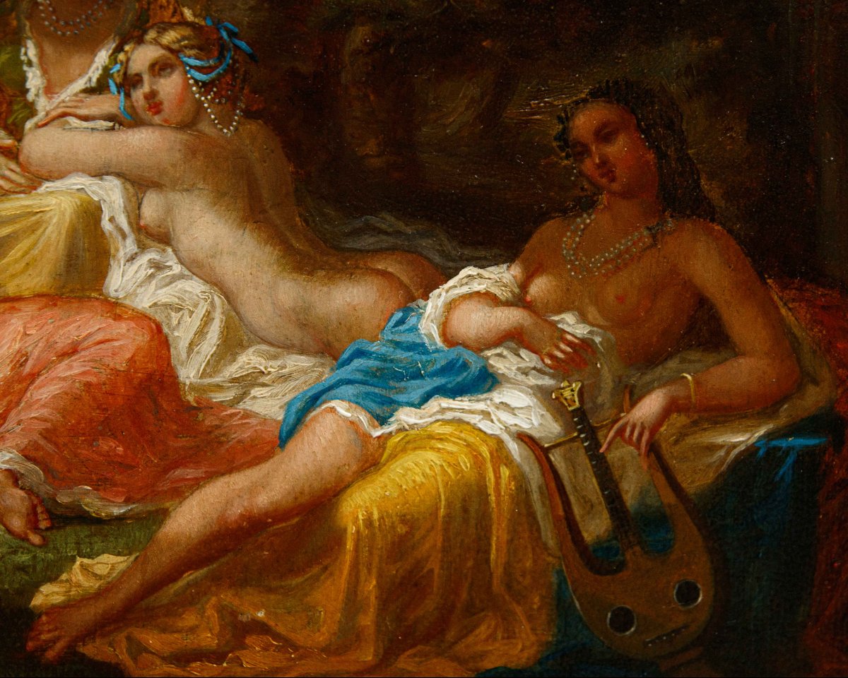 Scuola francese, primo quarto del XIX secolo, Odalische-photo-1