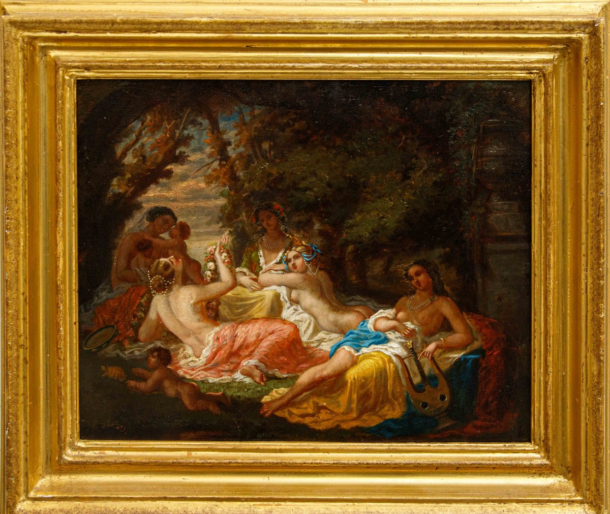Scuola francese, primo quarto del XIX secolo, Odalische