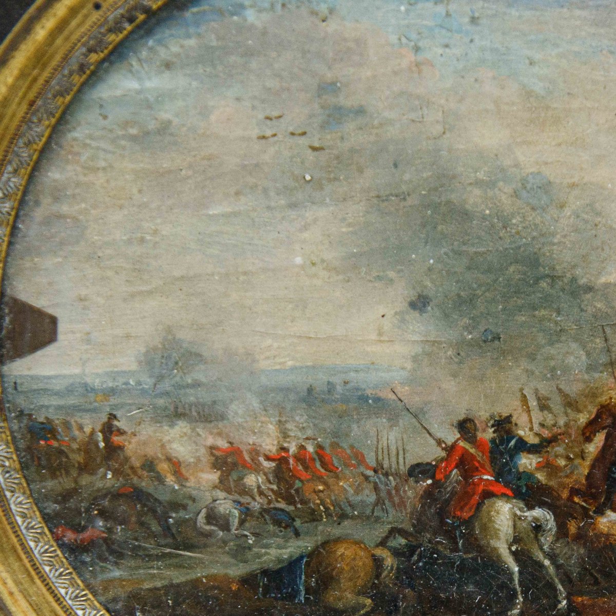 Scuola francese, ultimo quarto del XVIII secolo, La battaglia di Denain-photo-3
