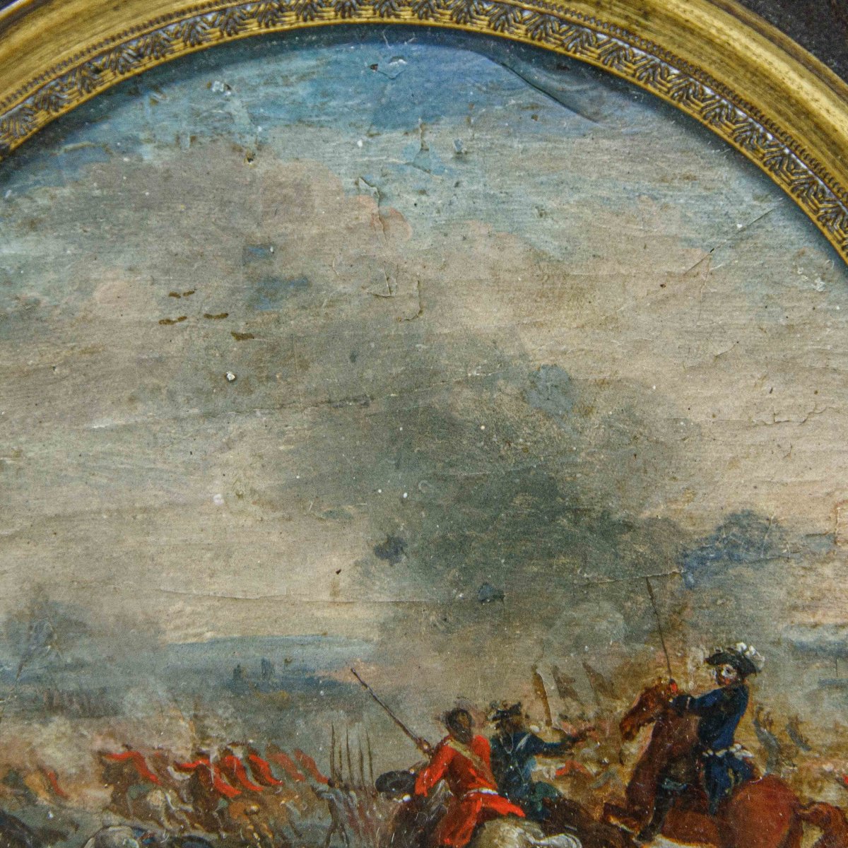 Scuola francese, ultimo quarto del XVIII secolo, La battaglia di Denain-photo-1