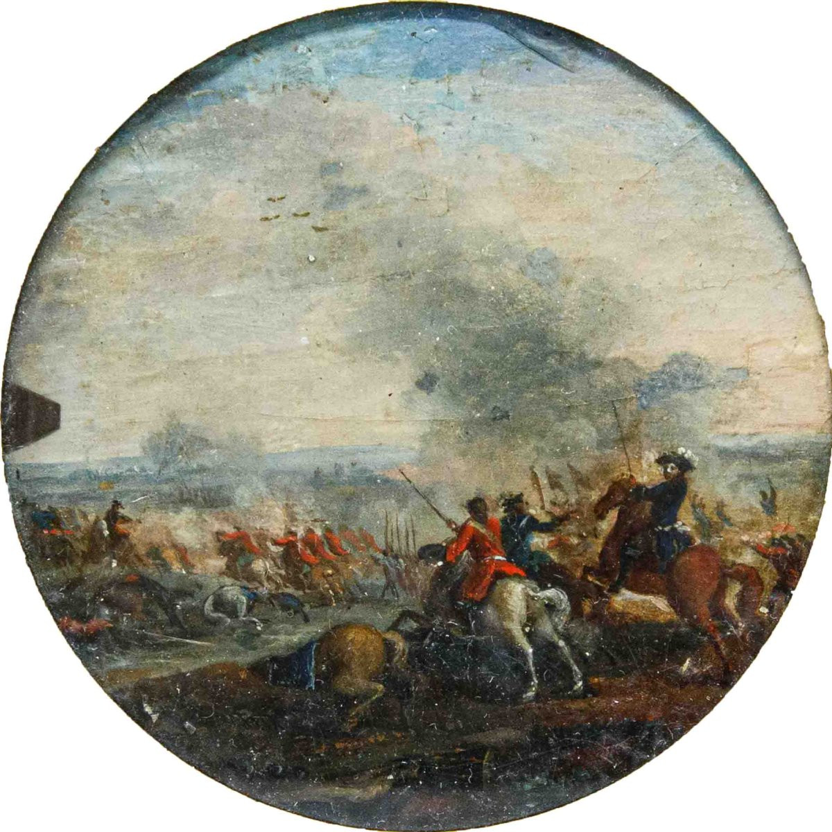 Scuola francese, ultimo quarto del XVIII secolo, La battaglia di Denain-photo-4