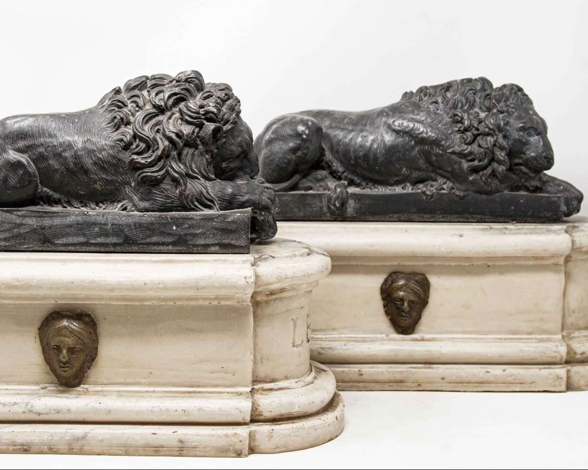 Da Antonio Canova (Possagno, 1º novembre 1757 – Venezia, 13 ottobre 1822), Leoni-photo-1