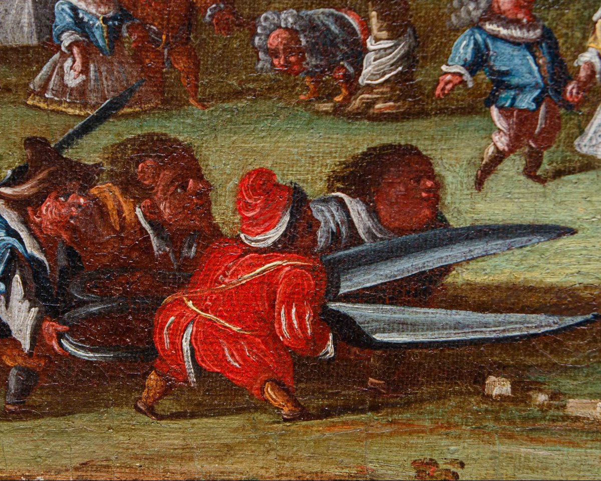 Faustino Bocchi (Brescia, 1659 – 1741), La guerra dei pigmei-photo-4