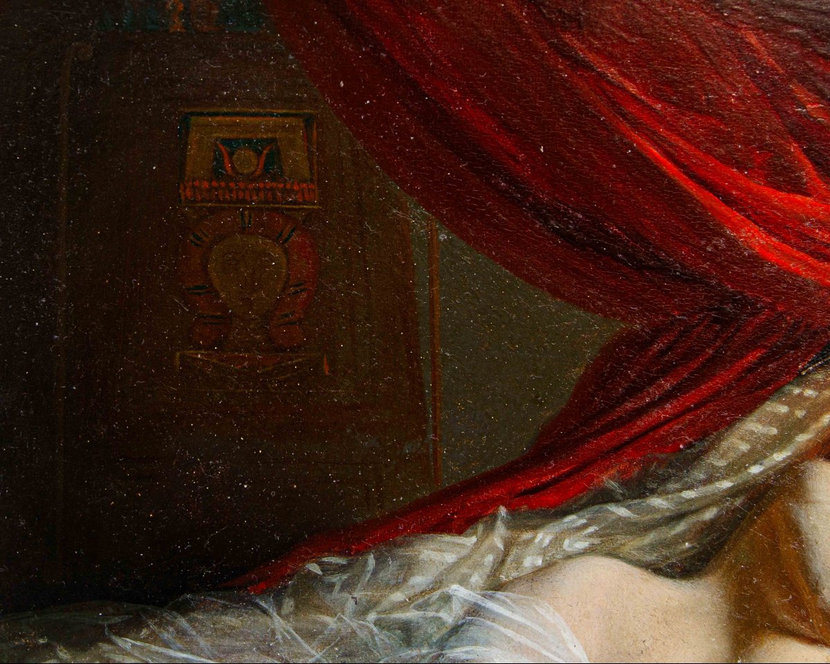 Jean Louis Victor Viger de Vigneau (Argentan, 1819- Parigi, 1879), La morte di Cleopatra-photo-3