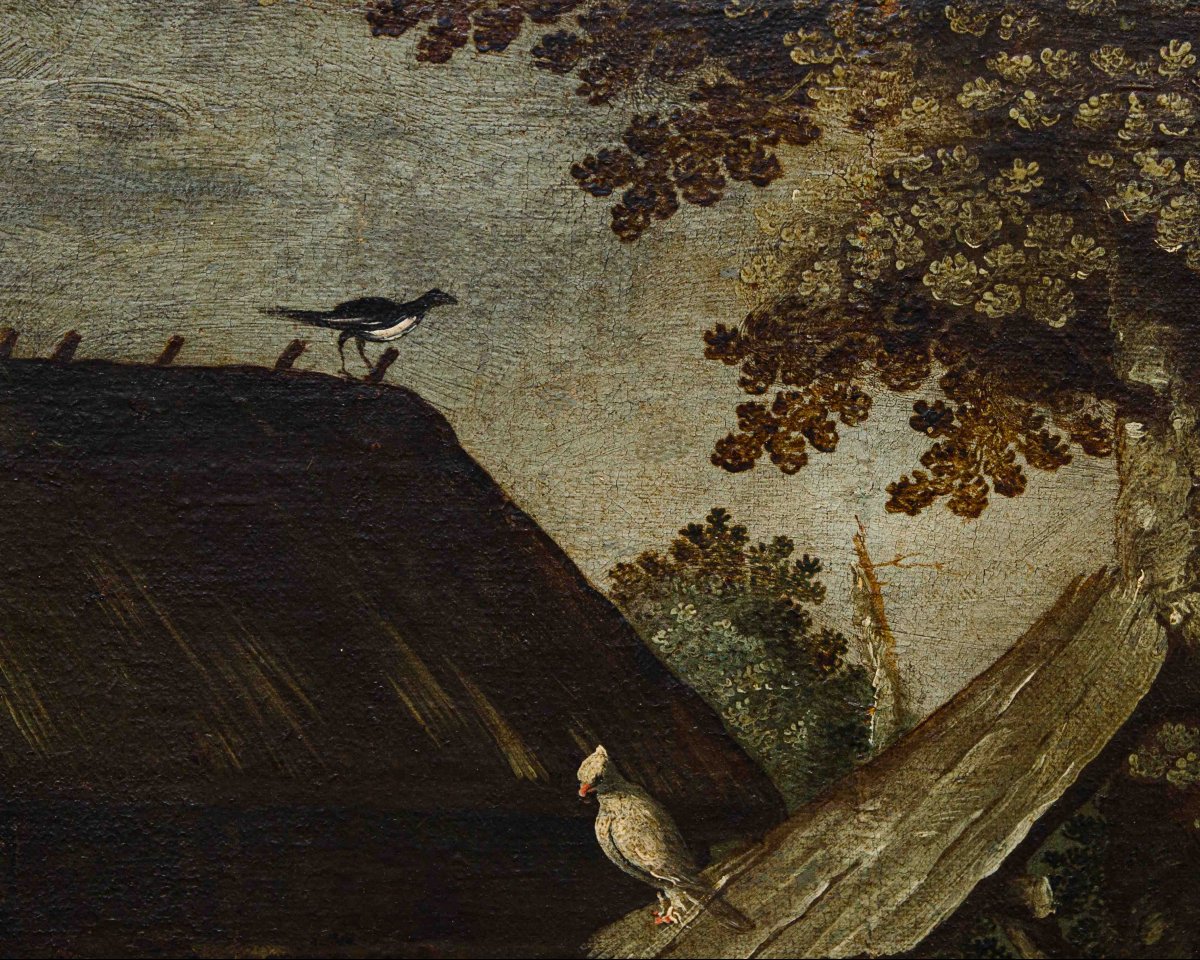 Scuola fiamminga del XVII, da Sadeler, La famiglia di Enoch-photo-4