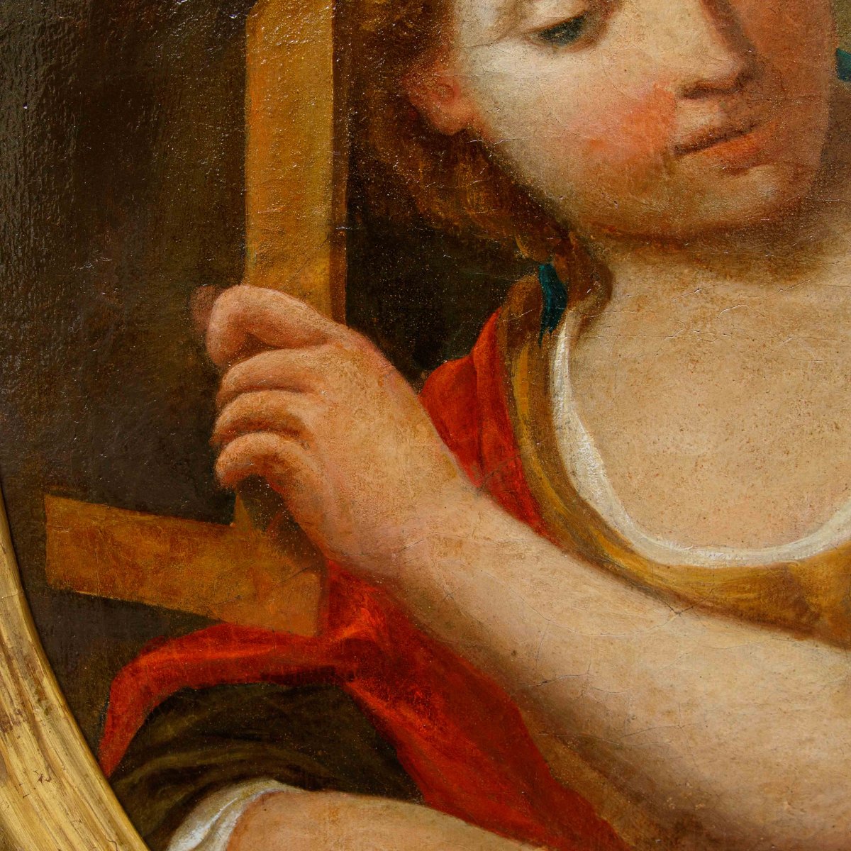 Scuola emiliana, XVII secolo, Allegoria della geometria e Allegoria della musica-photo-5