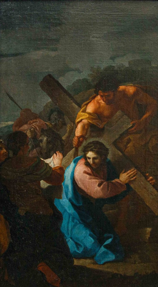 Francesco Manno (Palermo, 1752 Roma, 1831), L’incontro di Cristo e la Veronica-photo-6