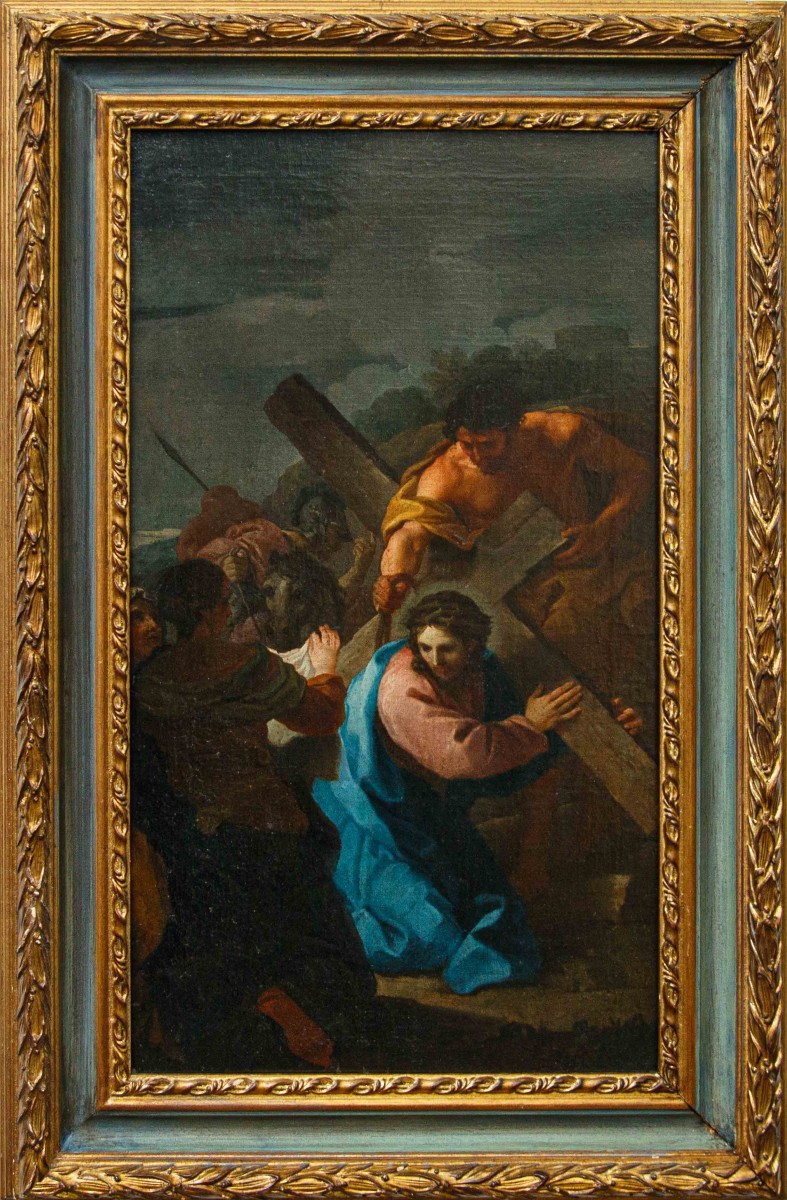 Francesco Manno (Palermo, 1752 Roma, 1831), L’incontro di Cristo e la Veronica