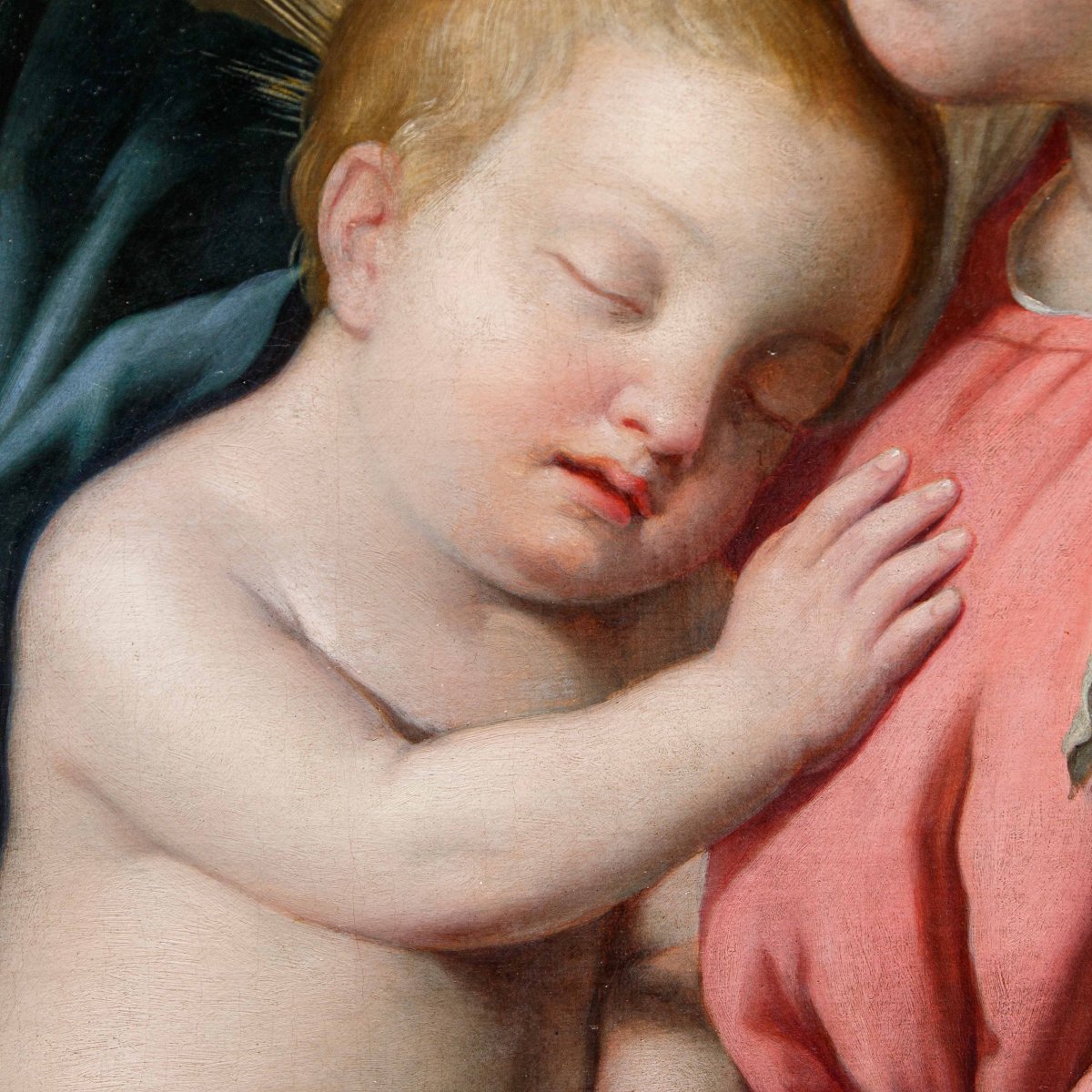 XIX secolo, seguace del Sassoferrato, Sacra Famiglia-photo-1