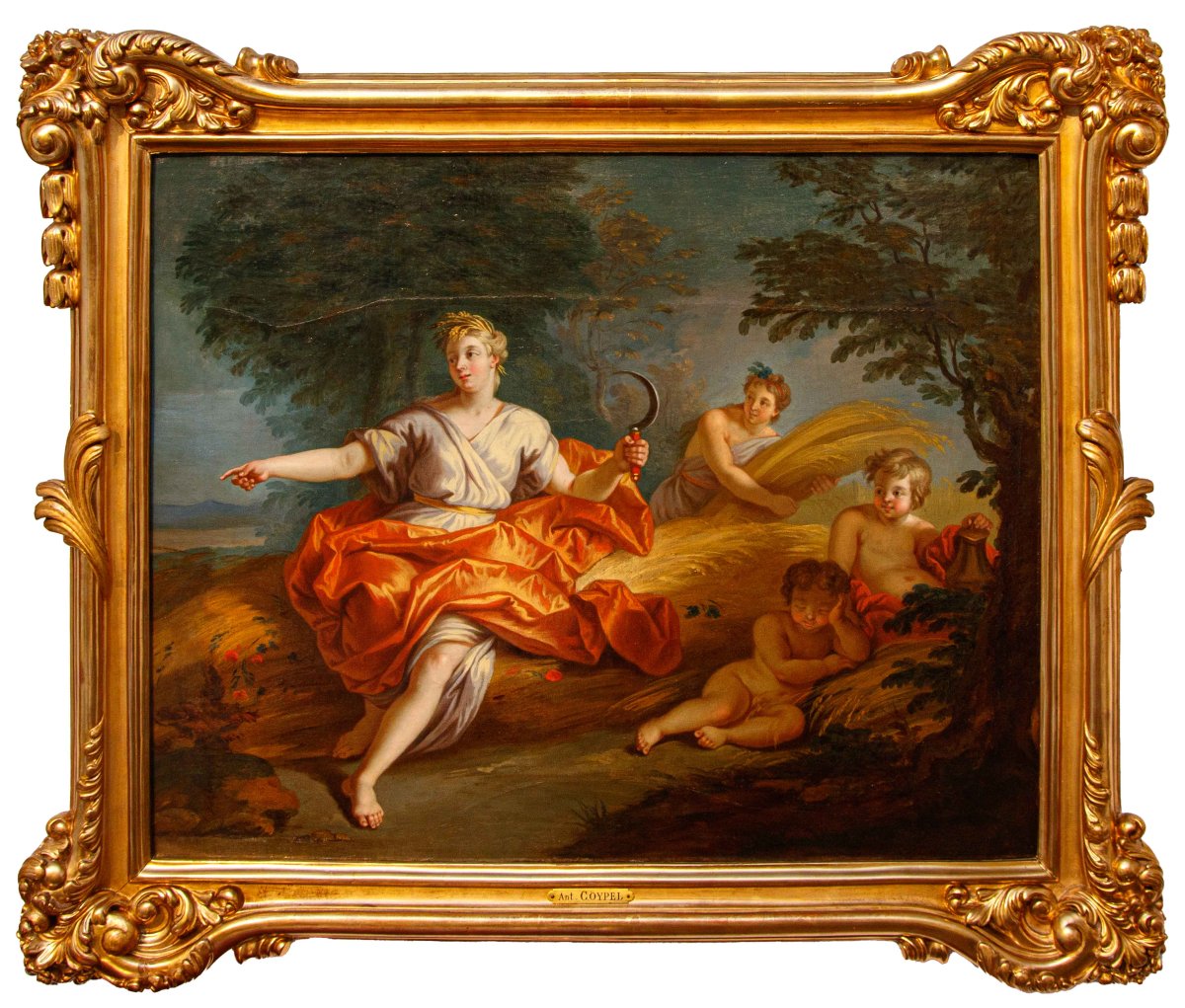 Antoine Coypel (Parigi, 1661 – 1722) (attr.), Zefiro e Flora e Cerere -photo-4