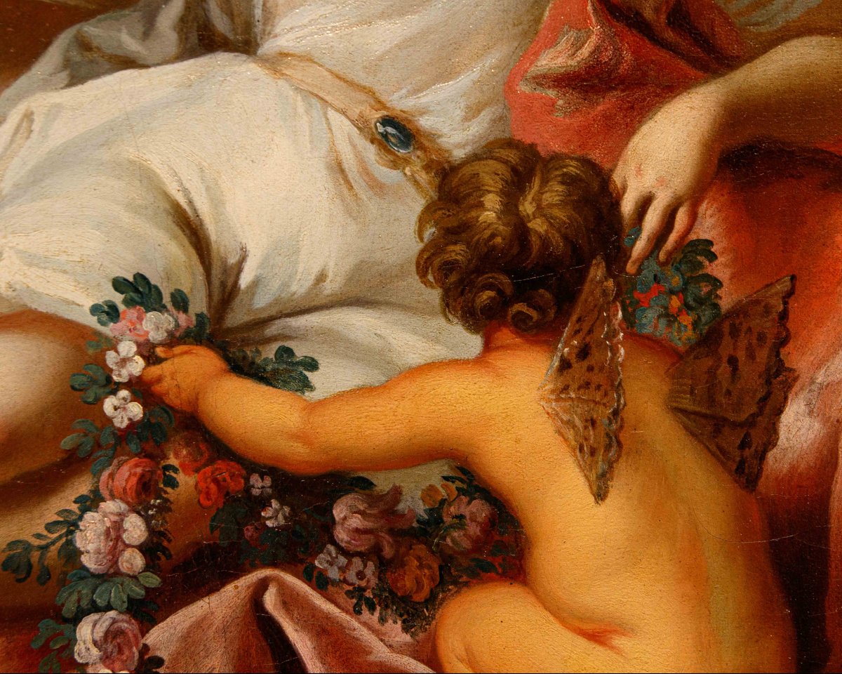 Antoine Coypel (Parigi, 1661 – 1722) (attr.), Zefiro e Flora e Cerere -photo-3