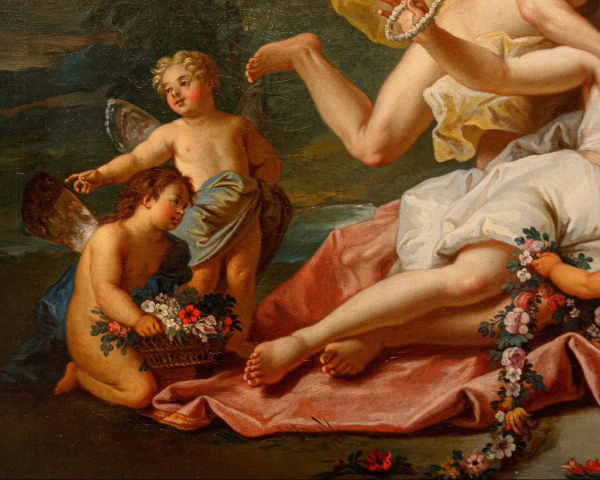 Antoine Coypel (Parigi, 1661 – 1722) (attr.), Zefiro e Flora e Cerere -photo-4