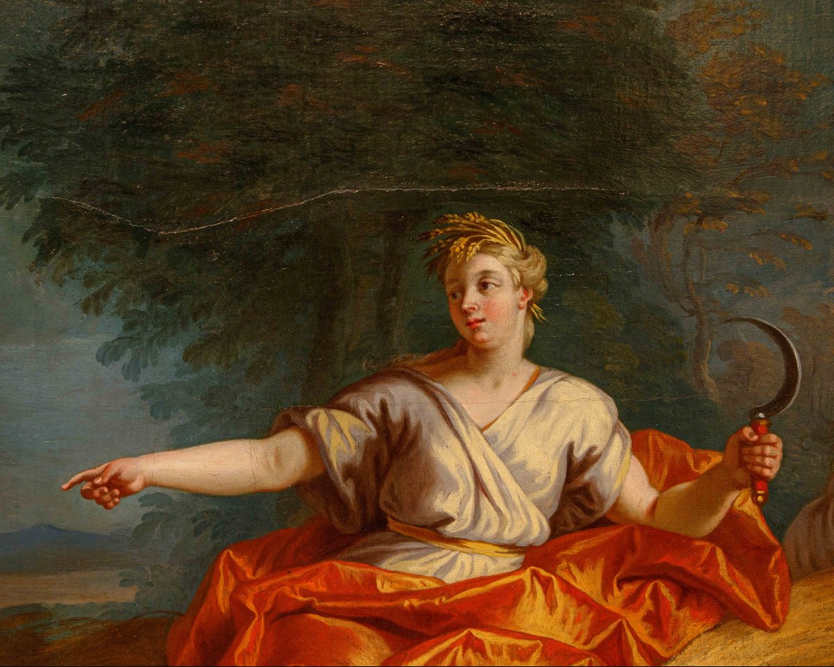 Antoine Coypel (Parigi, 1661 – 1722) (attr.), Zefiro e Flora e Cerere -photo-6