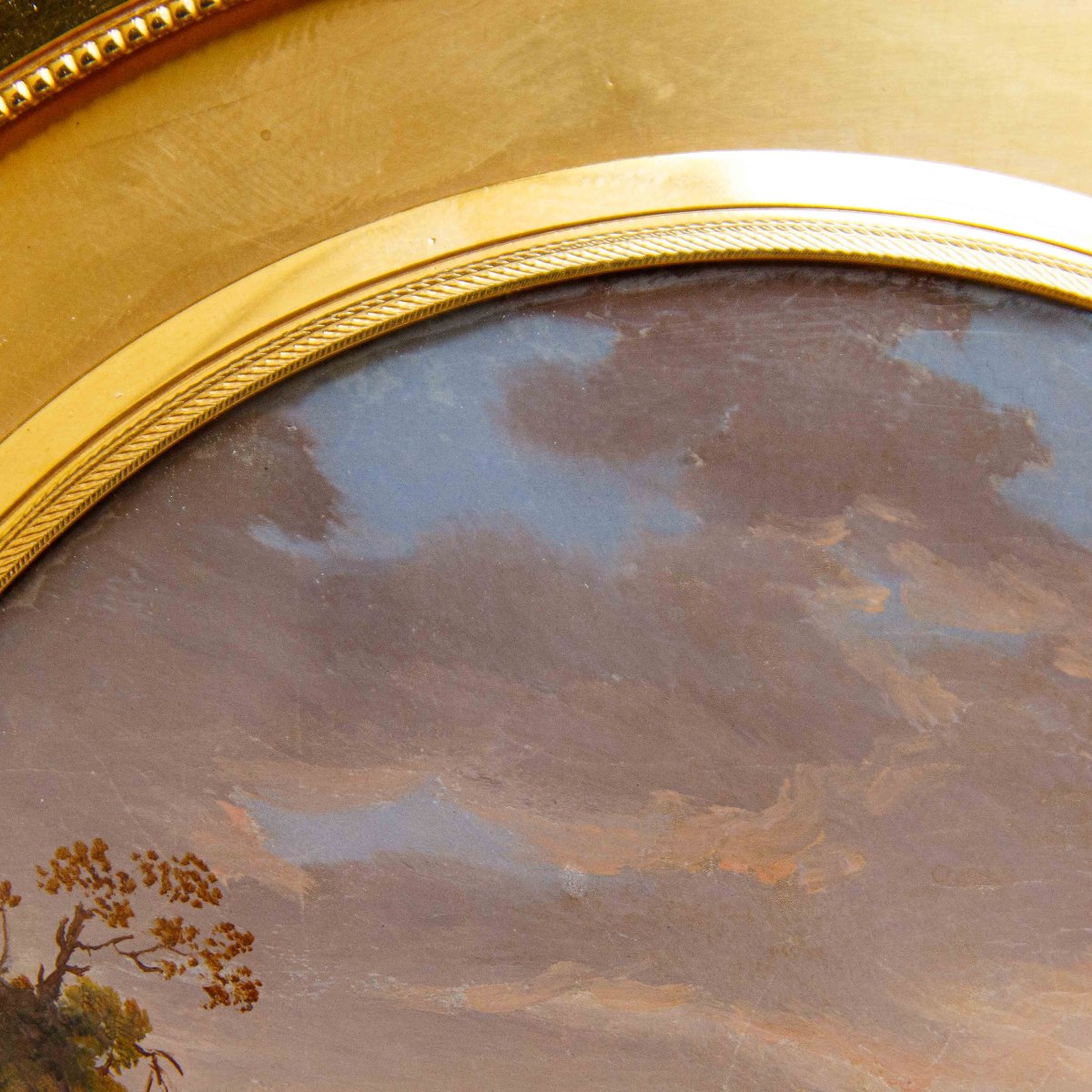 Giovan Battista dell’Acqua (Milano, 1790-1845), Marina con fortezza-photo-3