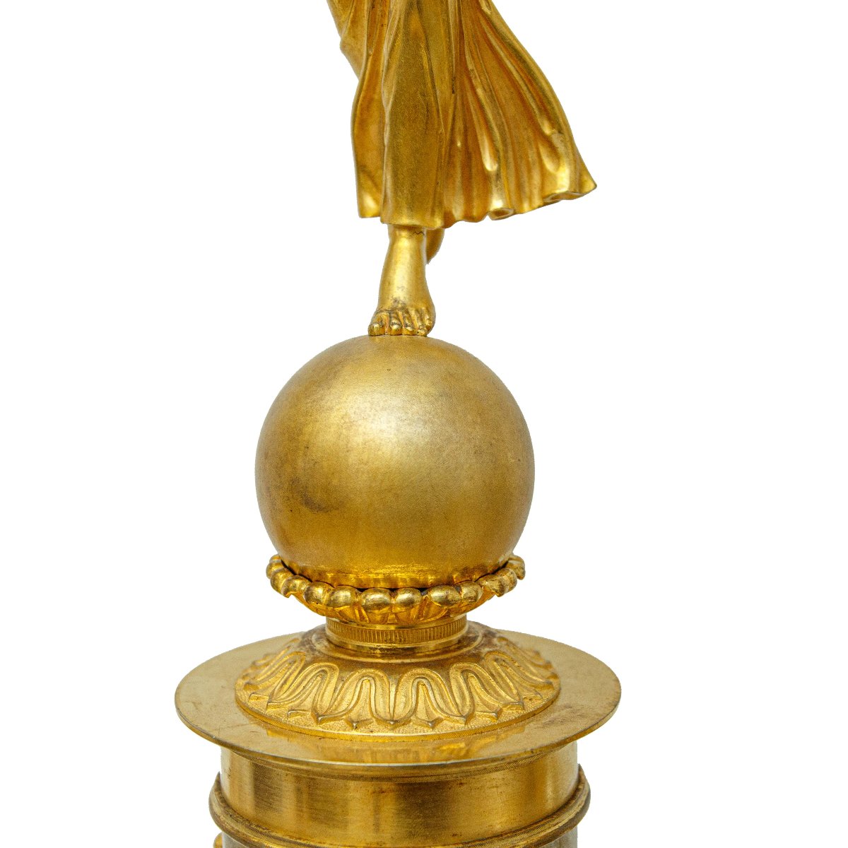 Francia, epoca Impero, Coppia di candelabri a quattro luci-photo-2