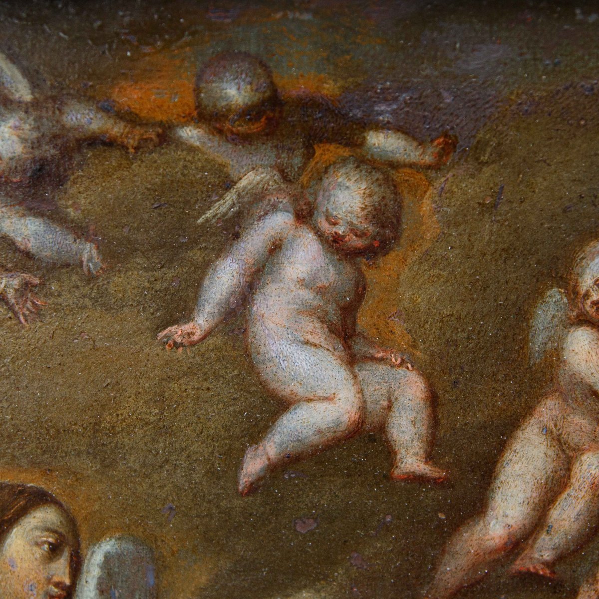 Scuola fiamminga, XVII secolo, Annunciazione-photo-4