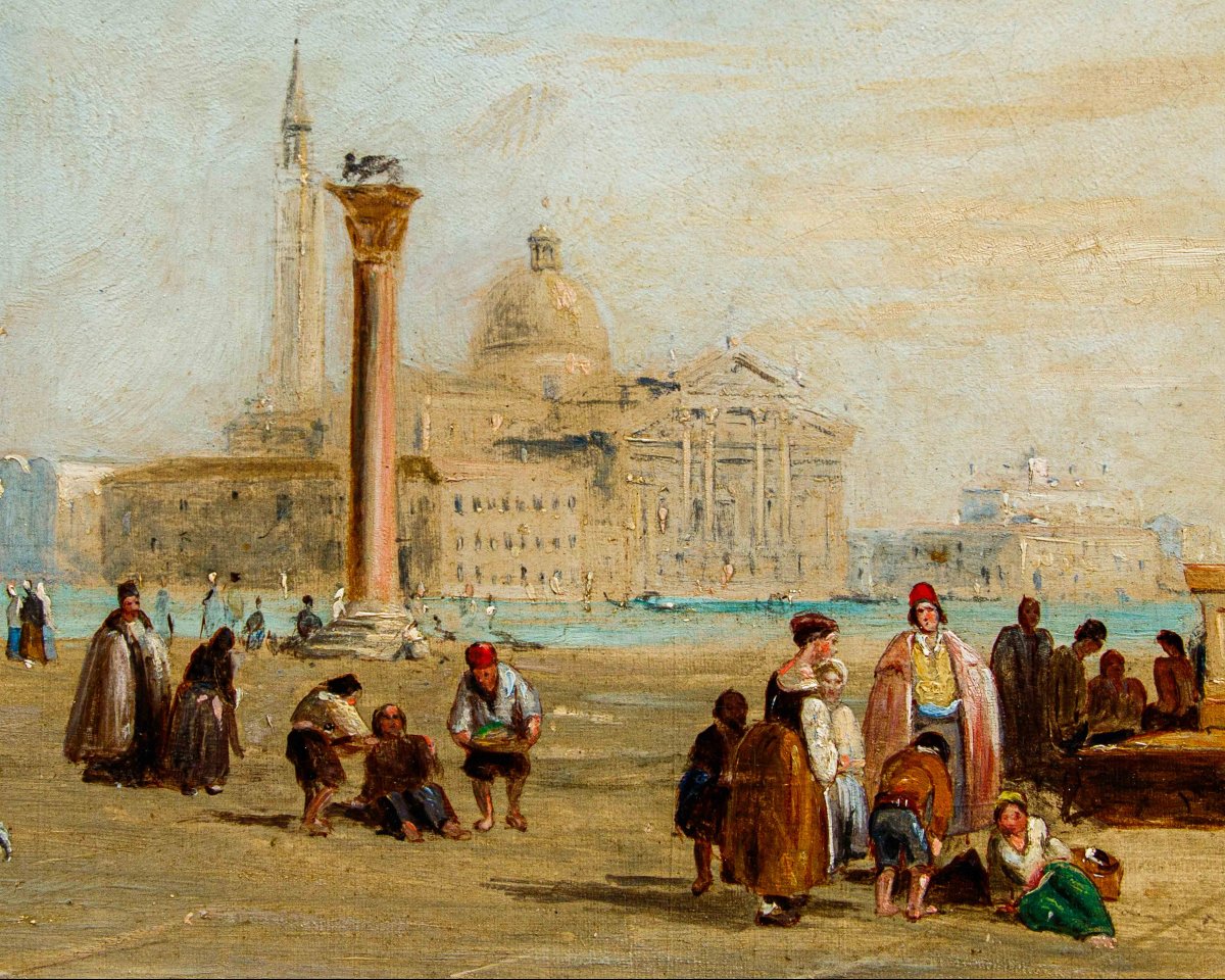 Edward Pritchett (attivo tra il 1828 e il 1864), Veduta di Piazza San Marco-photo-2