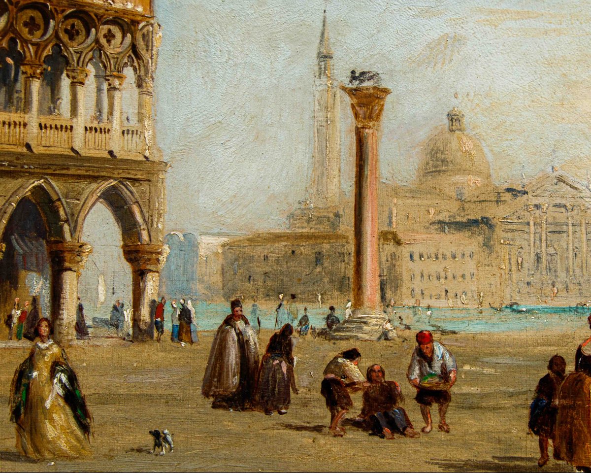 Edward Pritchett (attivo tra il 1828 e il 1864), Veduta di Piazza San Marco-photo-3