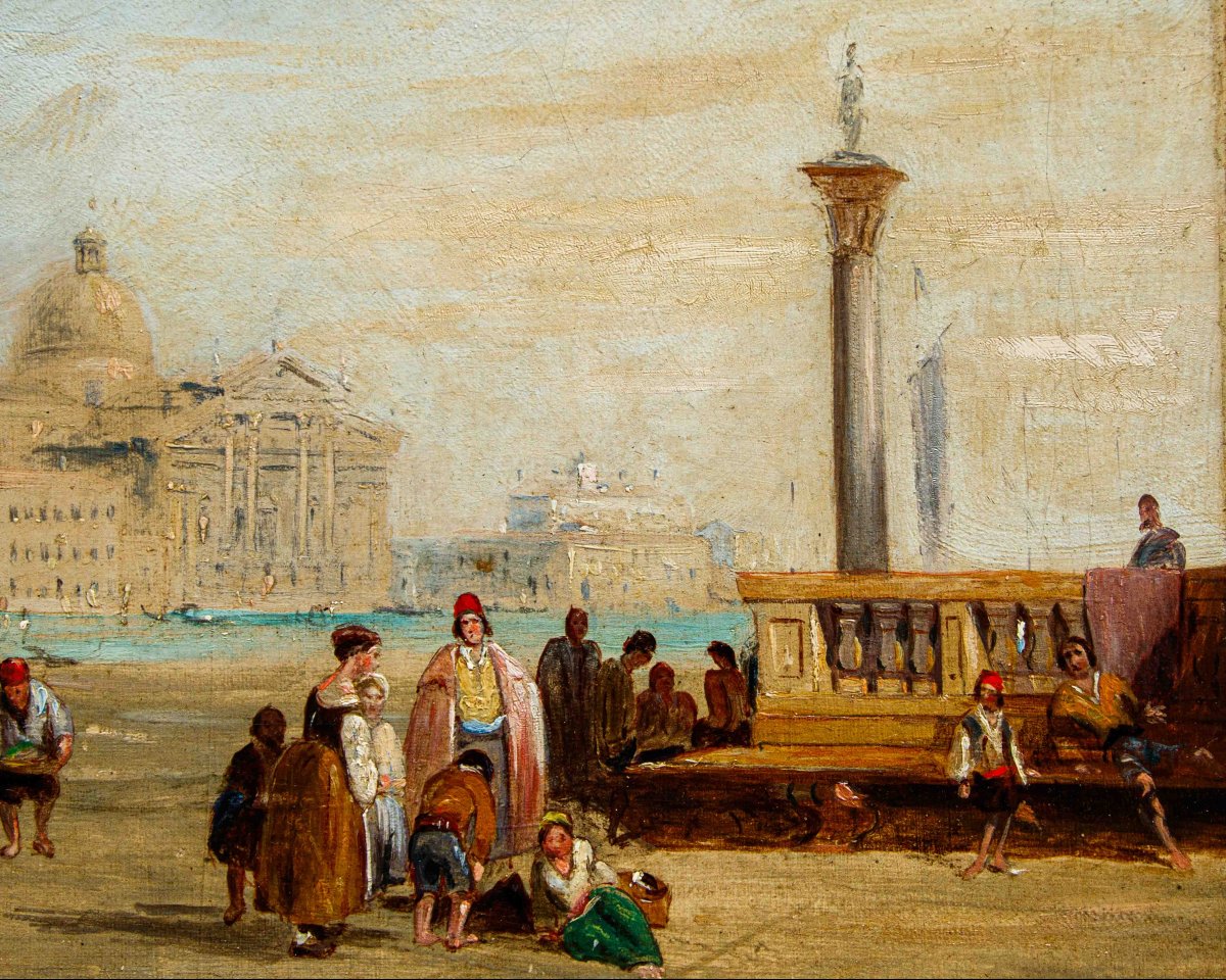 Edward Pritchett (attivo tra il 1828 e il 1864), Veduta di Piazza San Marco-photo-2