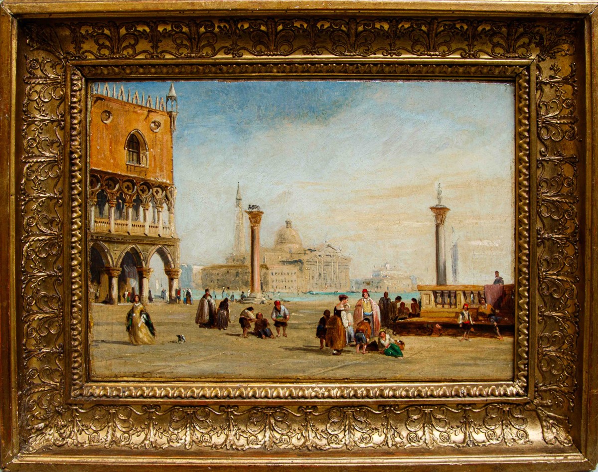 Edward Pritchett (attivo tra il 1828 e il 1864), Veduta di Piazza San Marco