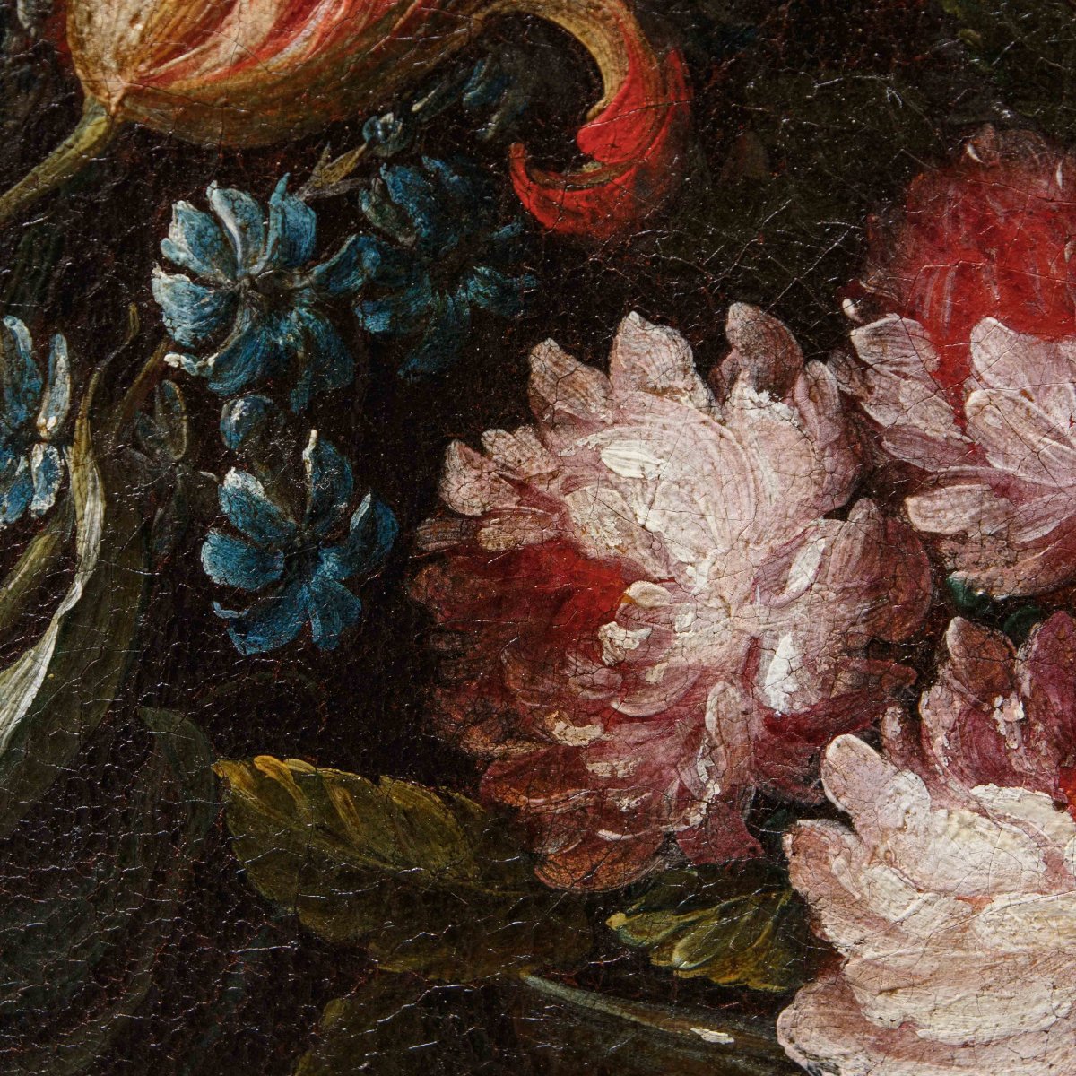Scuola lombarda, XVII secolo, Natura morta con fiori-photo-1