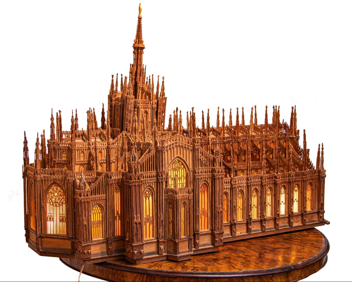 XIX secolo, Modellino del Duomo di Milano-photo-2