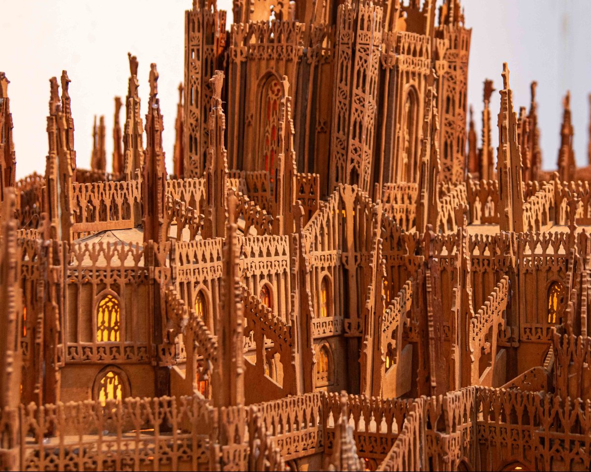 XIX secolo, Modellino del Duomo di Milano-photo-3