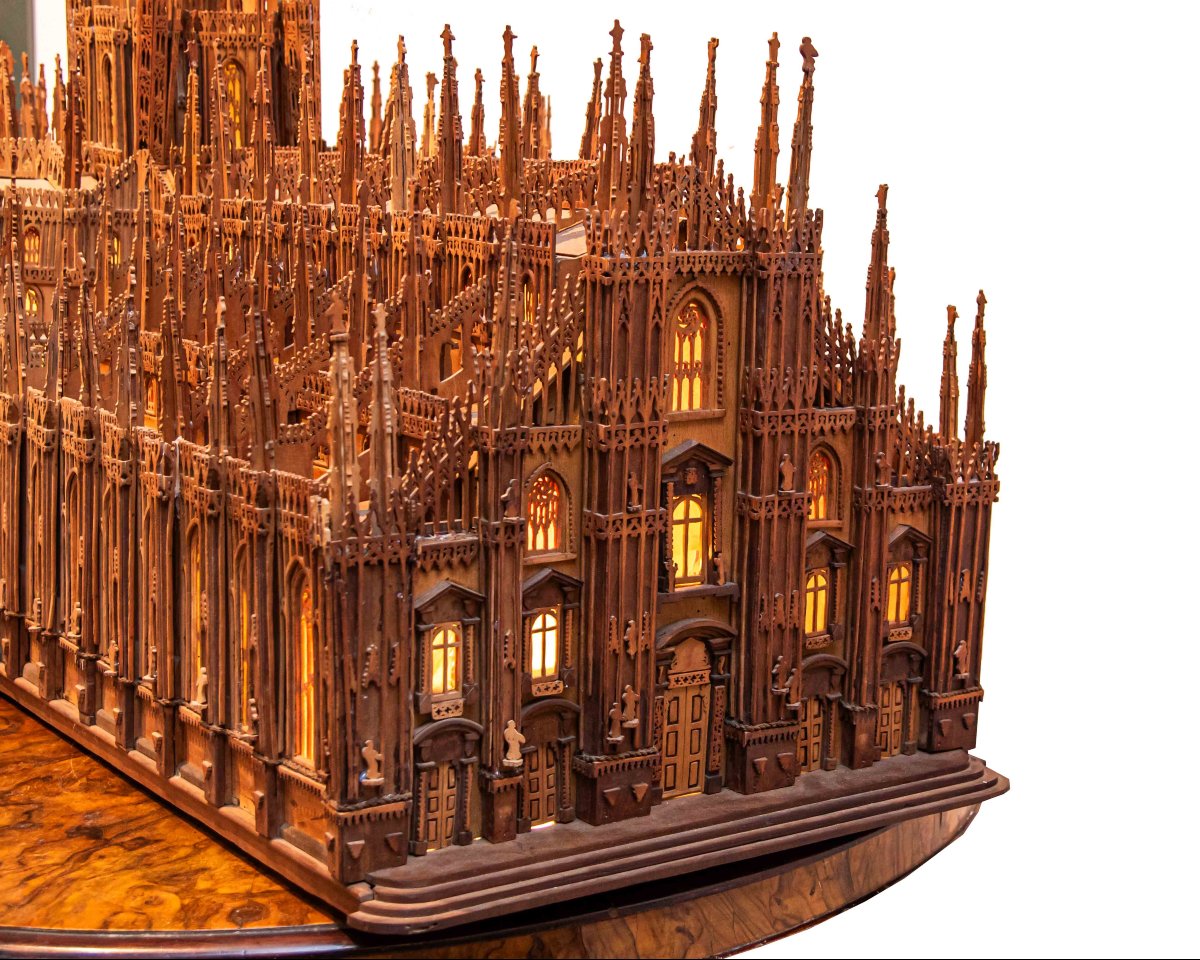XIX secolo, Modellino del Duomo di Milano-photo-3