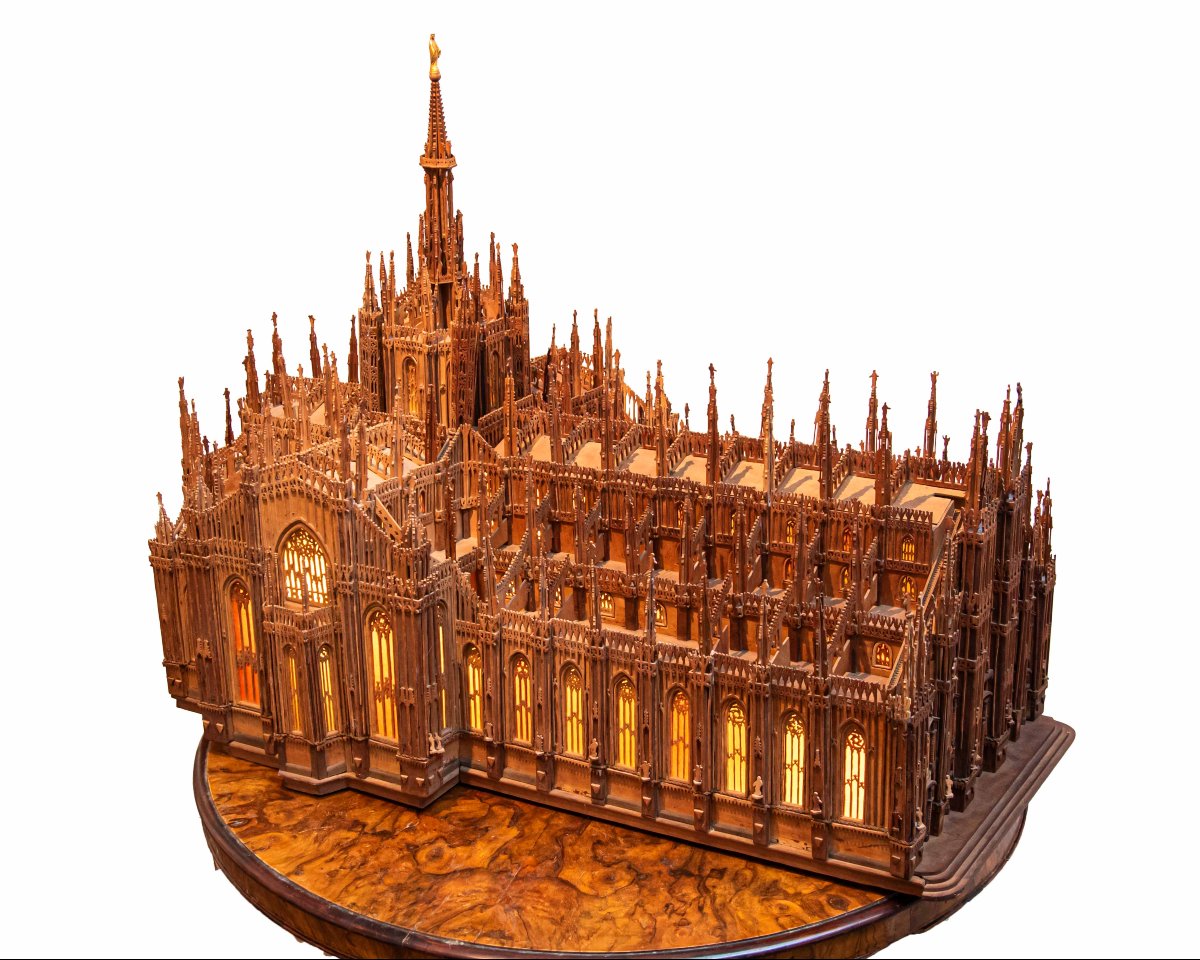 XIX secolo, Modellino del Duomo di Milano-photo-8