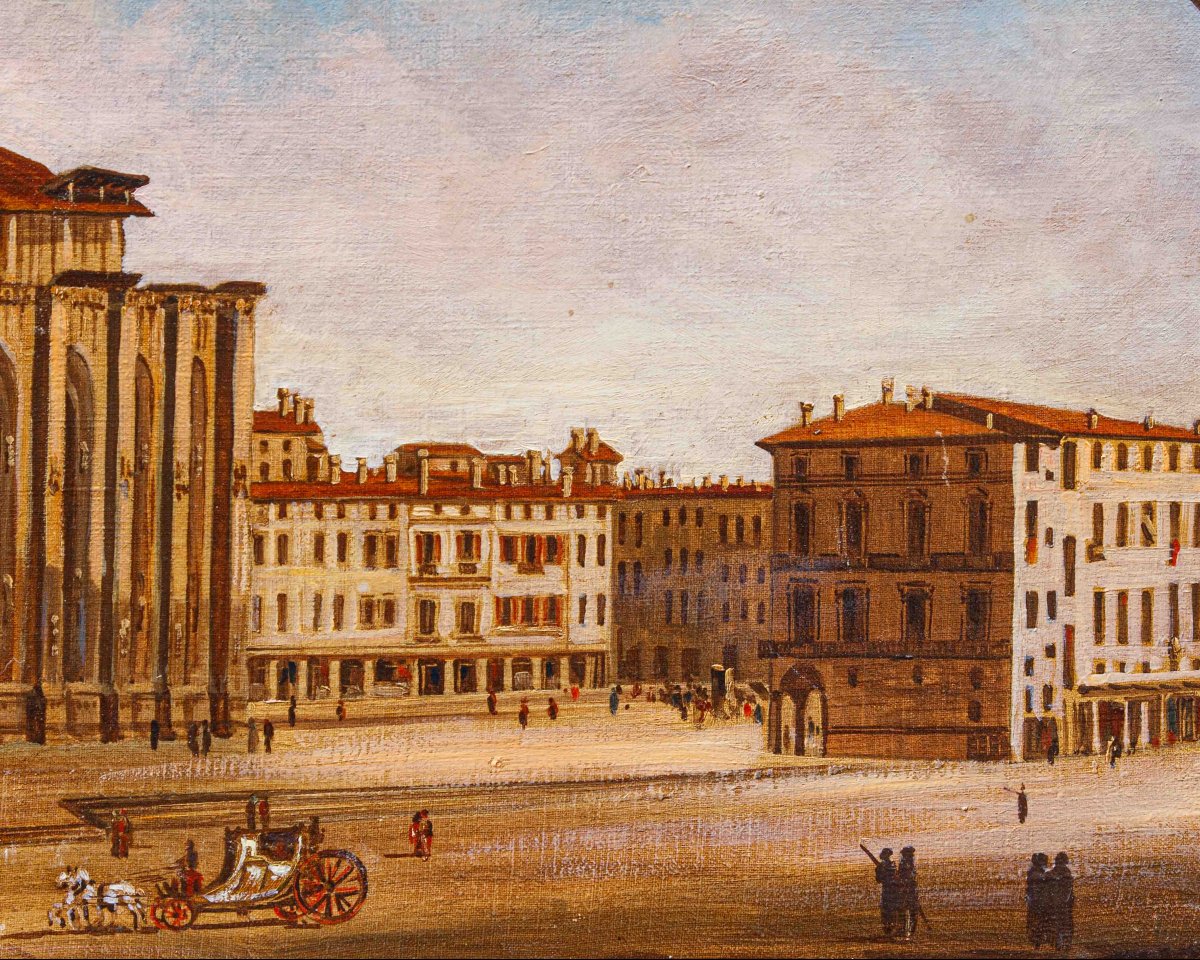 Giulio Vitali, XX secolo, Veduta del Duomo di Milano-photo-4