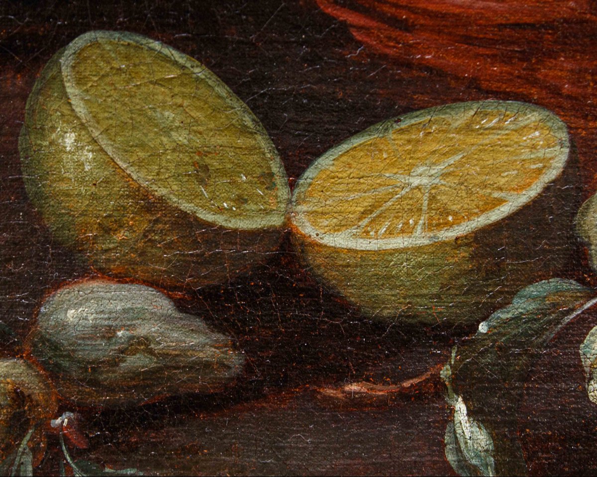 Adriaen van der Cabel (Rijswijk, 1630 o 1631 – Lione, 16 giugno 1705), Natura morta con cesti -photo-6