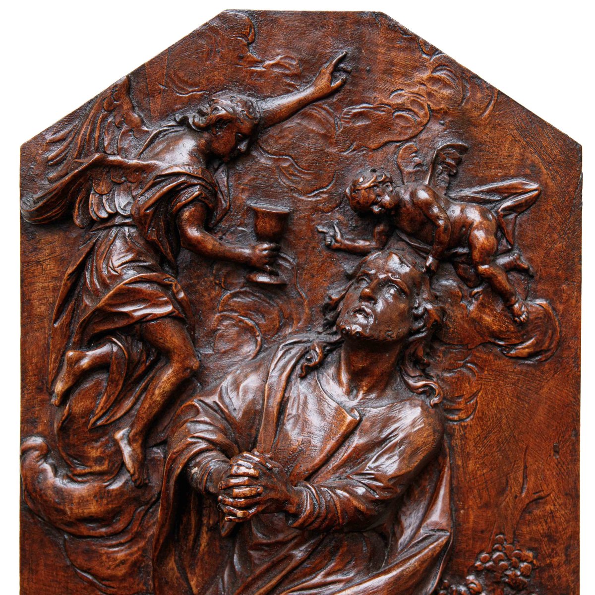 Cerchia di Giovan Battista Fattori (1696-Trento, 1776), Cristo nell’Orto degli ulivi-photo-2