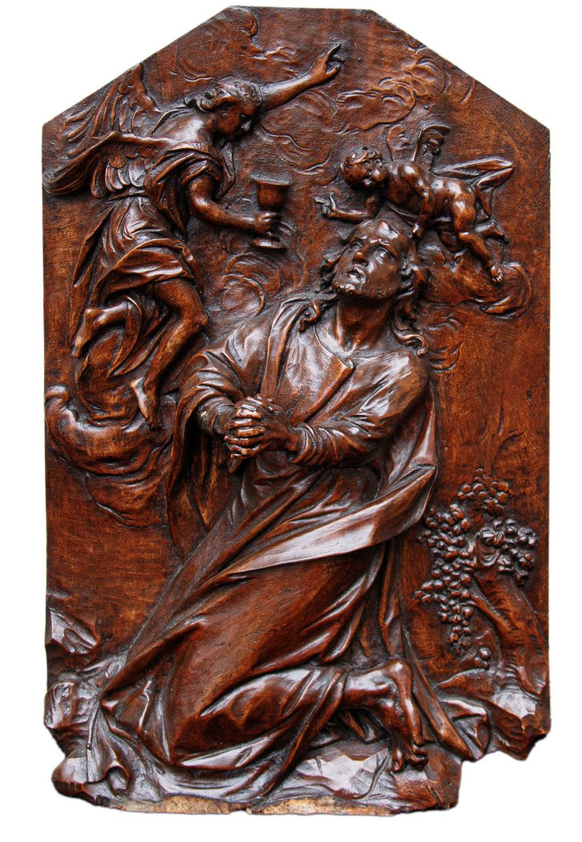 Cerchia di Giovan Battista Fattori (1696-Trento, 1776), Cristo nell’Orto degli ulivi-photo-7