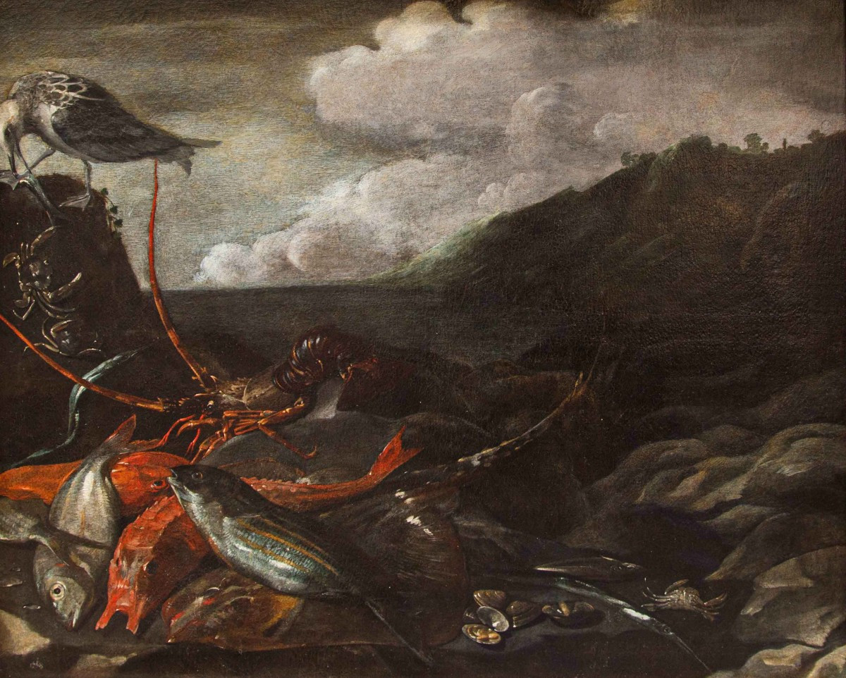 Natura morta di pesci