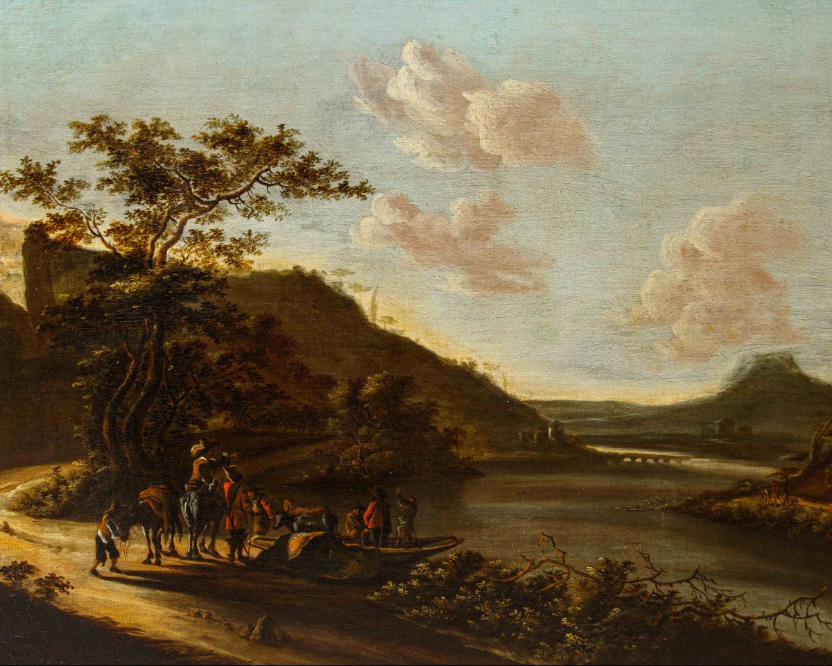 Paesaggio con personaggi-photo-2
