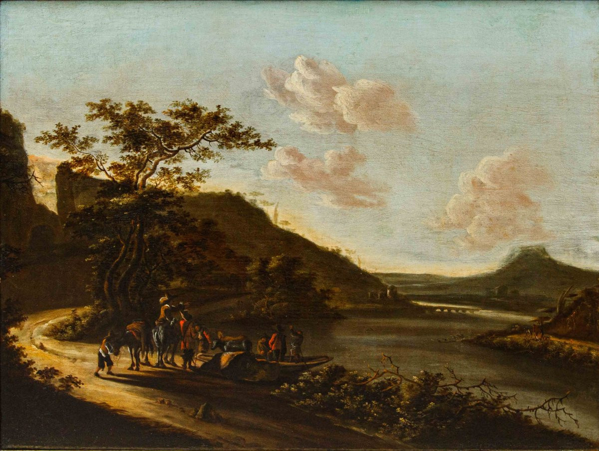 Paesaggio con personaggi-photo-4