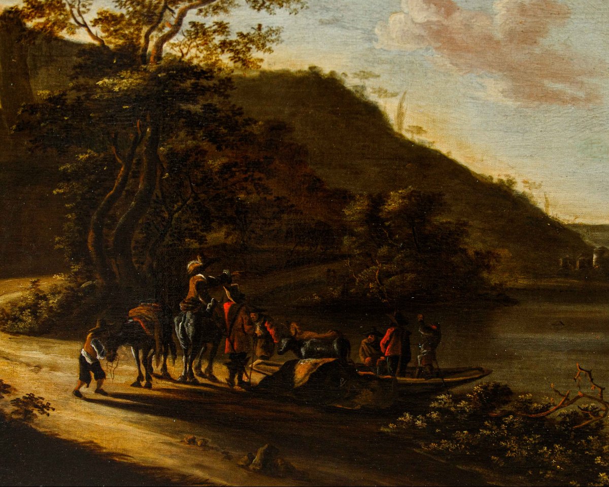 Paesaggio con personaggi-photo-1
