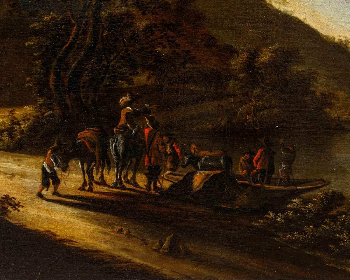 Paesaggio con personaggi-photo-2